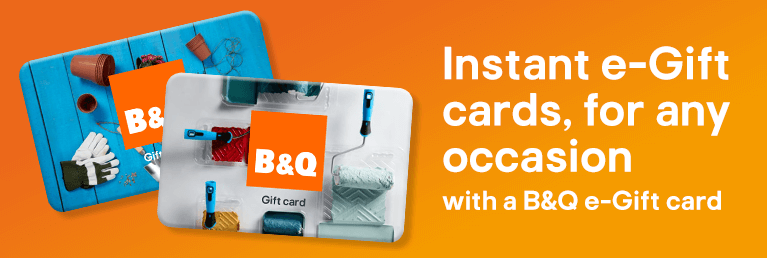 Shop B&Q e-Gift cards